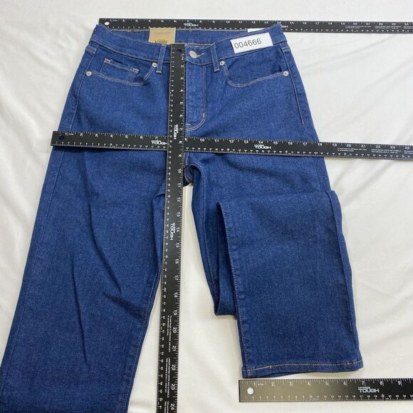 Levi's Classic Straight Jeans Women 27x30 Blue Preppy Mid Rise American Denim - Picture 11 of 13